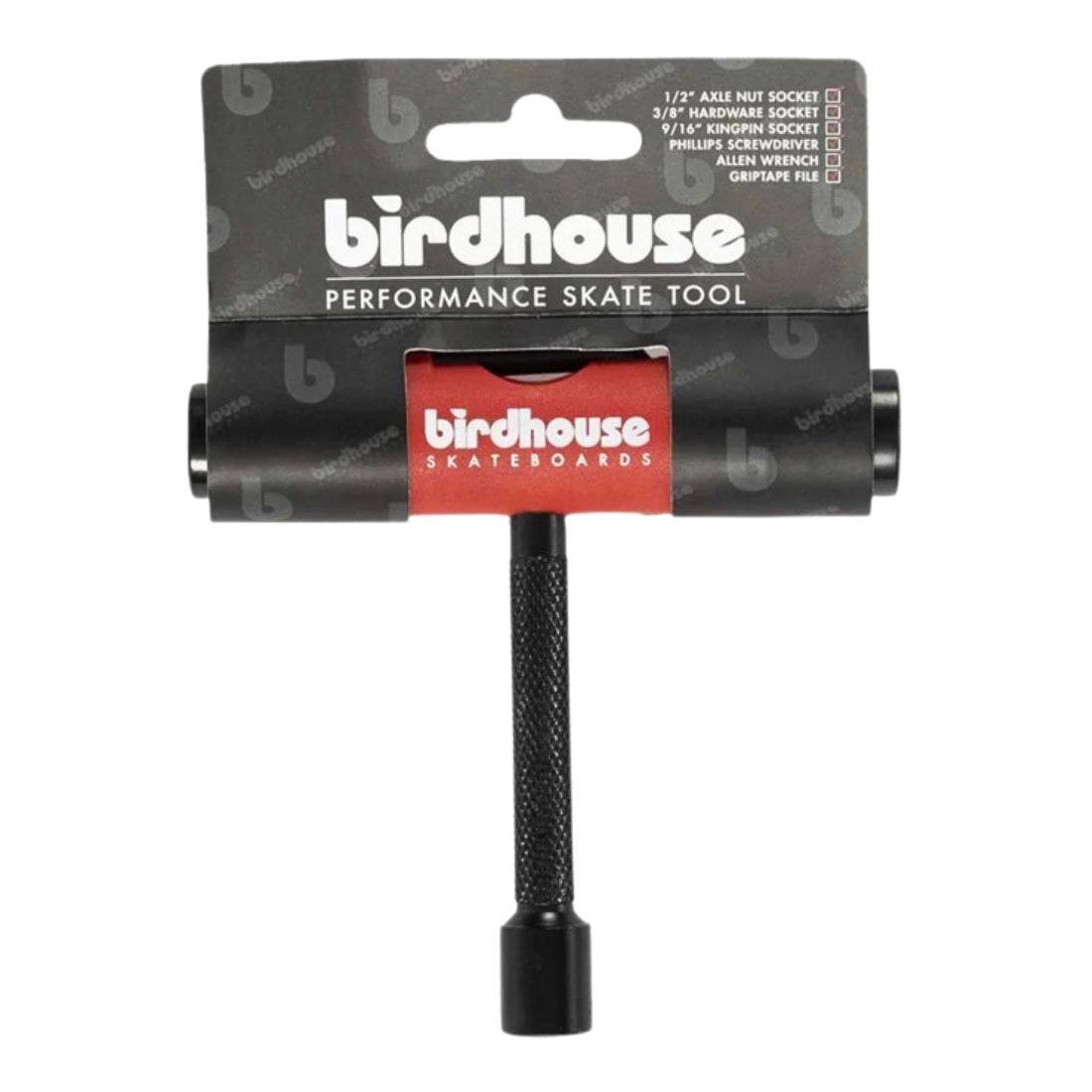 Birdhouse T Tool Skate Tool - Red - Skateboard Tool by Birdhouse