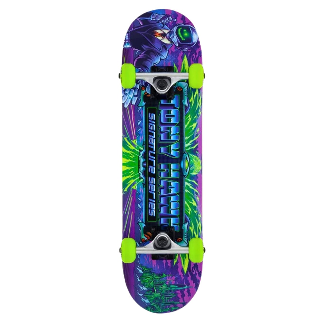 Birdhouse Tony Hawk 360 Series Cyber Mini Complete Skateboard - Multi - Complete Skateboard by Birdhouse 7.38 inch (mini)