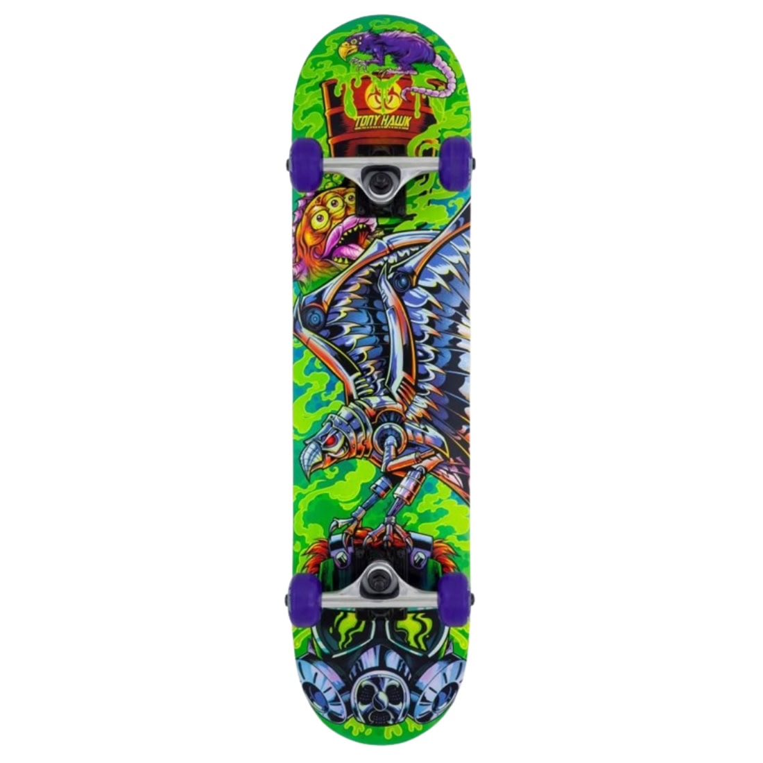 Birdhouse Tony Hawk 7.5" Toxic 360 Series Complete Skateboard - Multi - Complete Skateboard by Birdhouse 7.5 inch