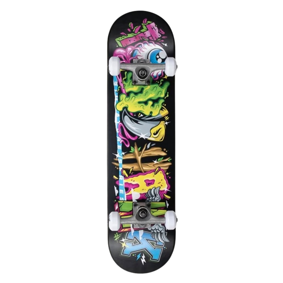 Birdhouse Tony Hawk 8.0" Ransom 180+ Series Complete Skateboard - Multi - Complete Skateboard by Birdhouse 8.0 inch