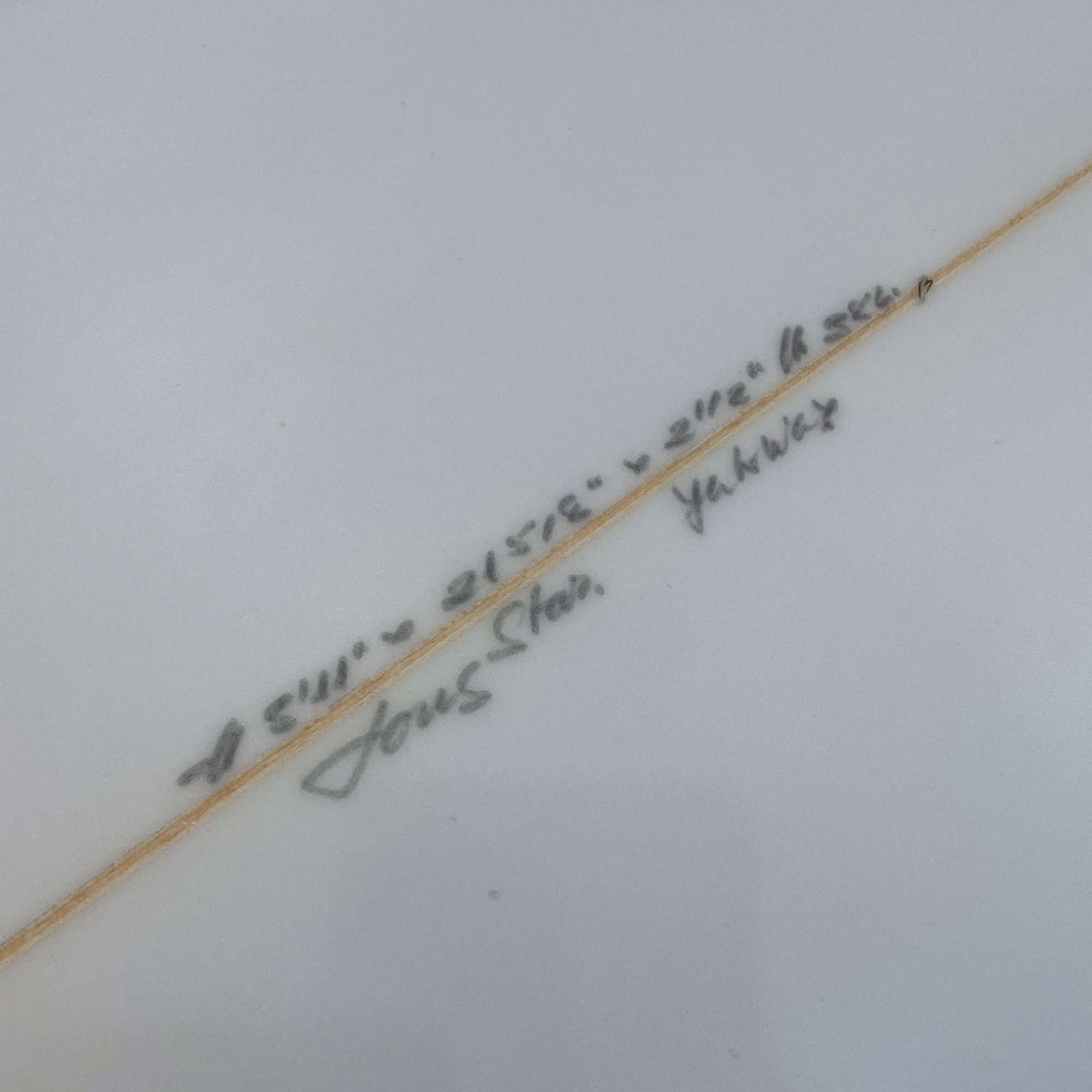 Blanks 5'11 Long Star Surfboard  - Red - Mini Mal / Fun Board by Blanks 5ft 11