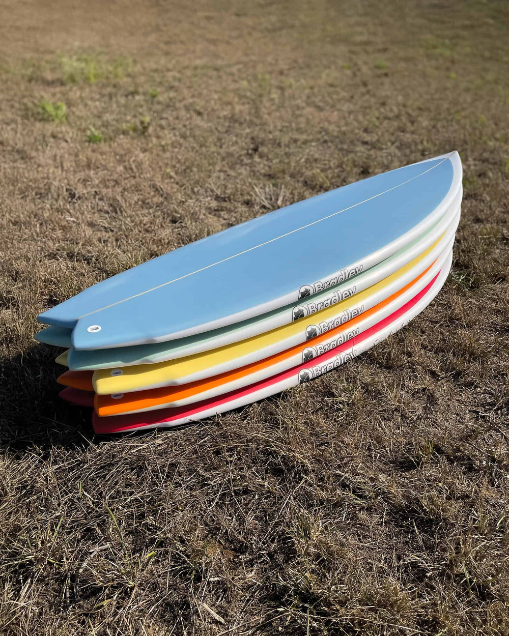 Bradley 5'7 Fully Charged + Surfboard - Blue - Shortboard by Bradley 5ft 7