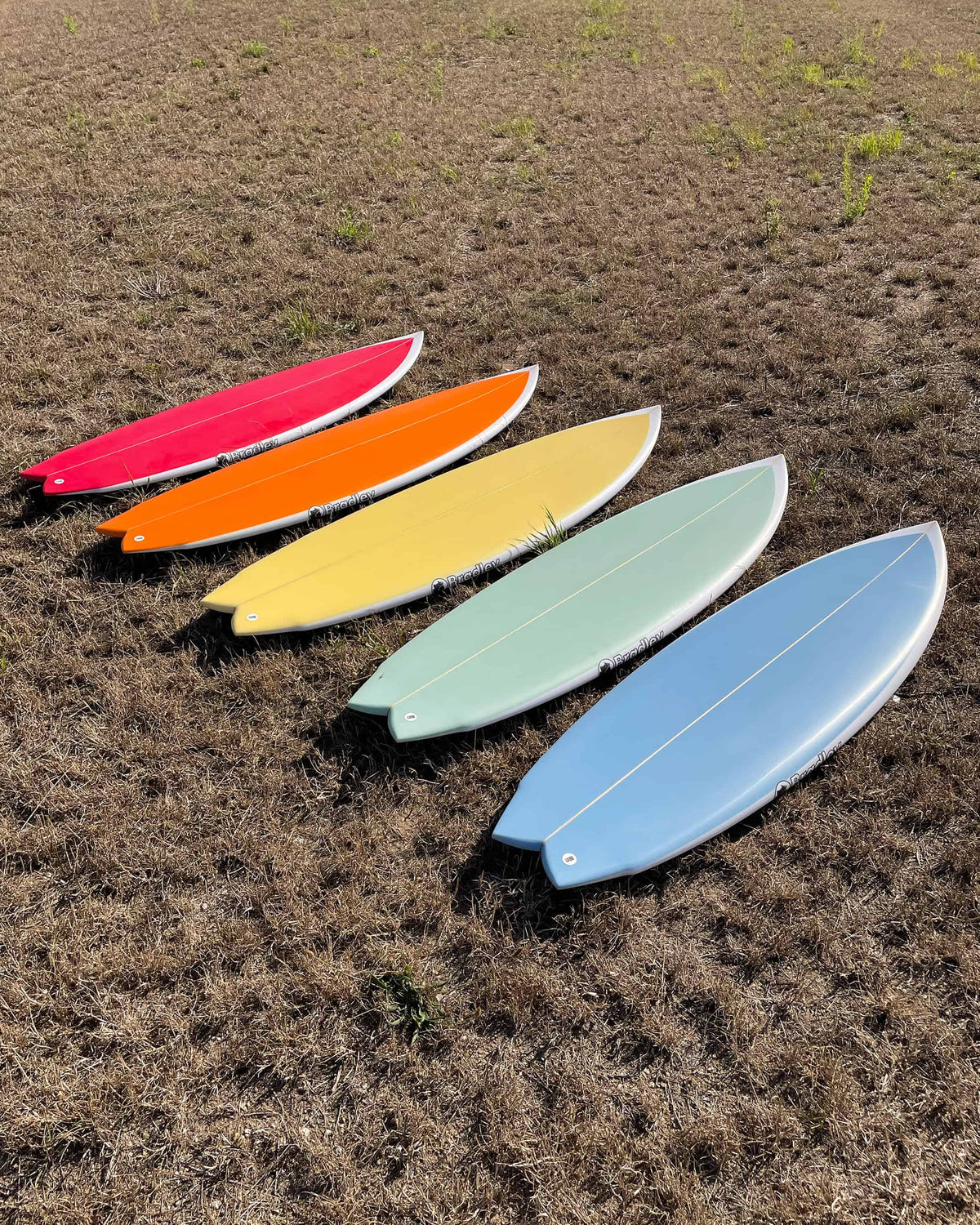 Bradley 5'7 Fully Charged + Surfboard - Blue - Shortboard by Bradley 5ft 7