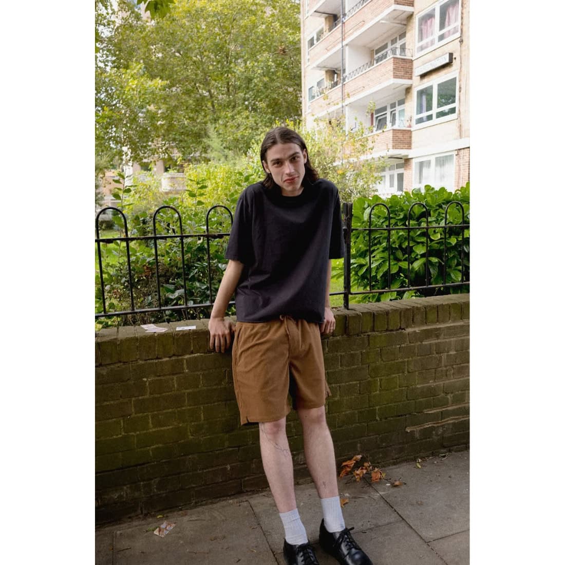 Brixton Baseline Relaxed T-Shirt - Black - Mens Graphic T-Shirt by Brixton