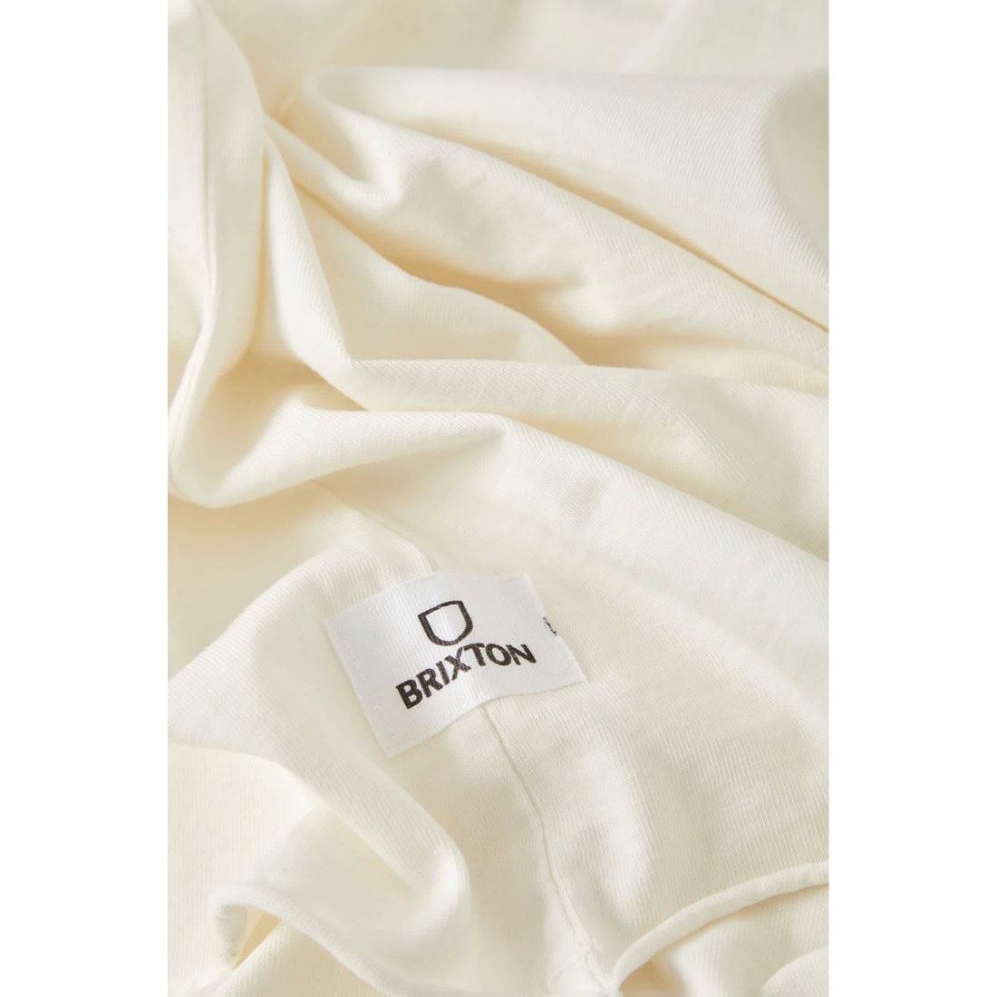 Brixton Baseline Relaxed T-Shirt - Off White Vintage Wash - Mens Graphic T-Shirt by Brixton