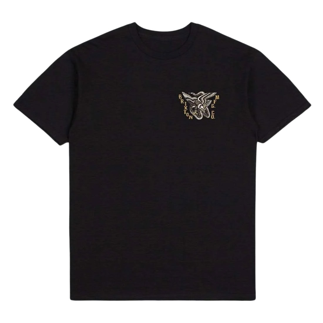 Brixton Battle T-Shirt - Black - Mens Graphic T-Shirt by Brixton