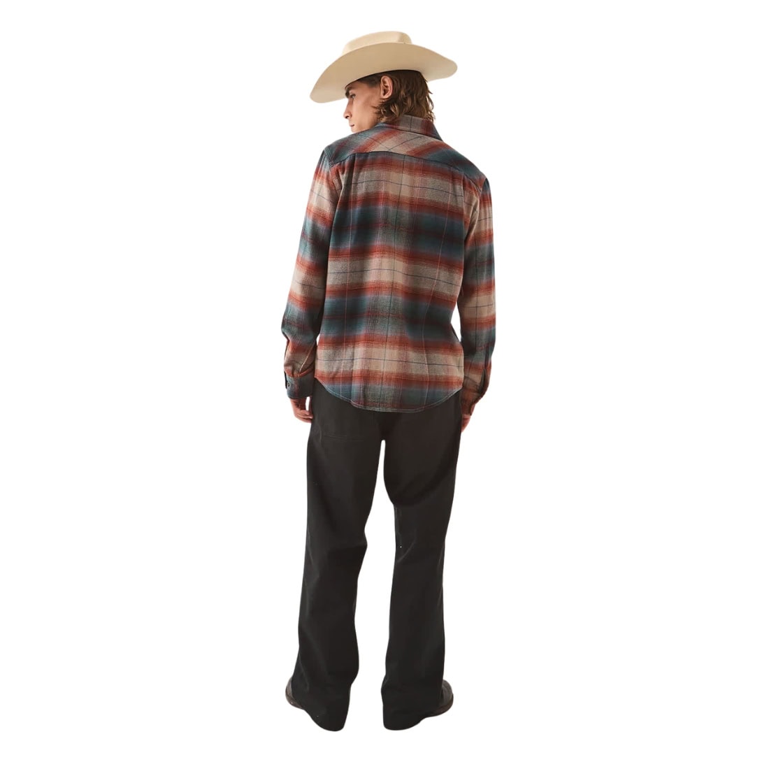 Brixton Bowery Flannel Shirt - Multi Shadow - Mens Flannel Shirt by Brixton