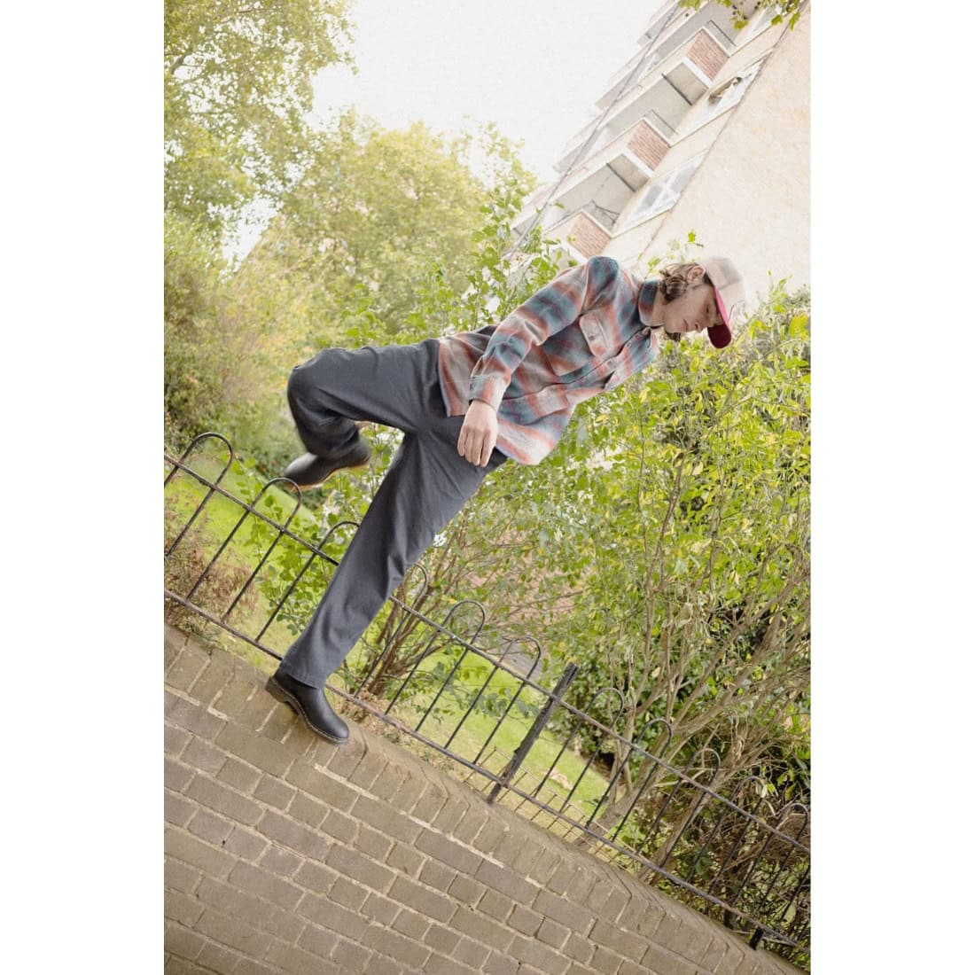 Brixton Bowery Flannel Shirt - Multi Shadow - Mens Flannel Shirt by Brixton