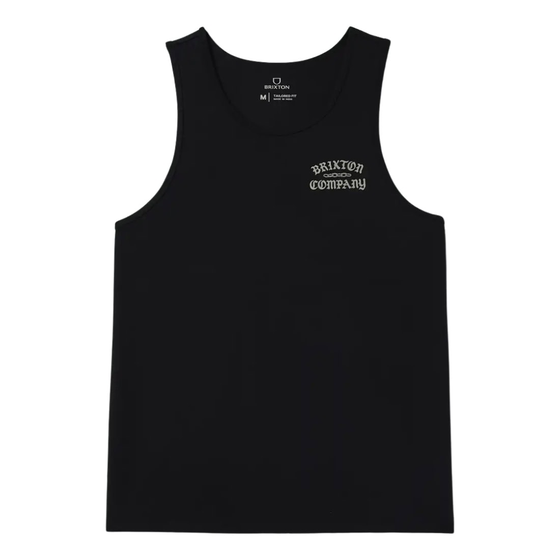 Brixton Chains Tank Top Vest - Black - Mens Skate Brand Vest/Tank Top by Brixton