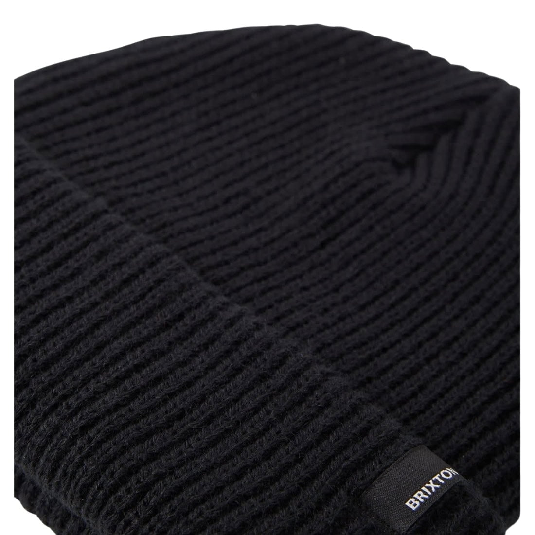Brixton Chunky Heist Beanie - Marled Navy/Caramel - Fold Beanie by Brixton