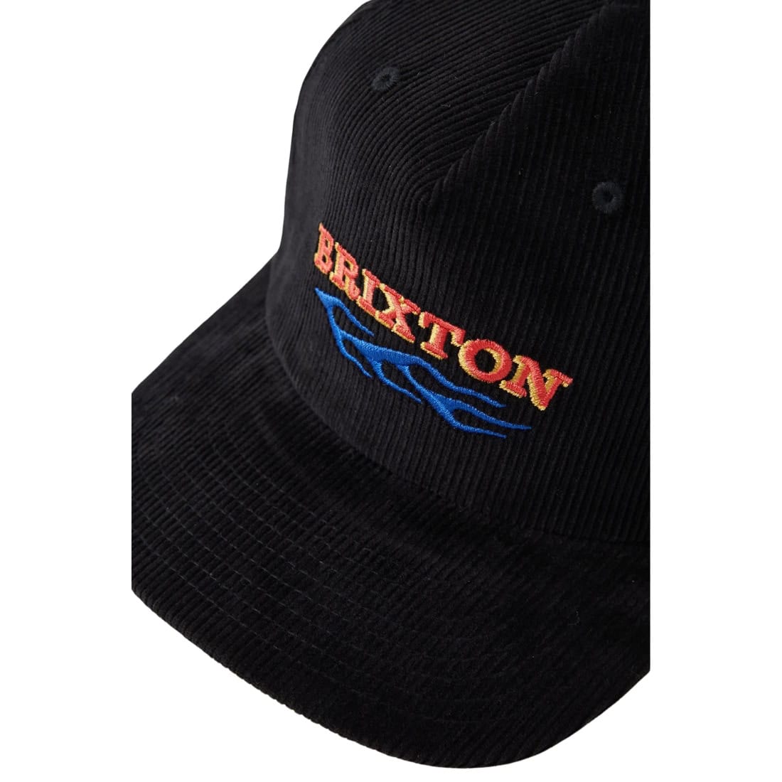 Brixton Clifton Snapback - Black - Snapback Cap by Brixton One Size