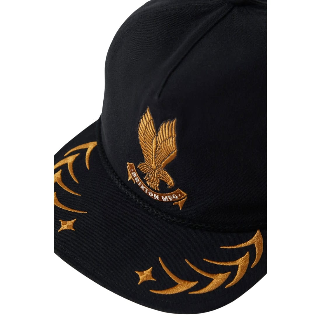 Brixton Covall Snapback Cap - Black - Snapback Cap by Brixton One Size