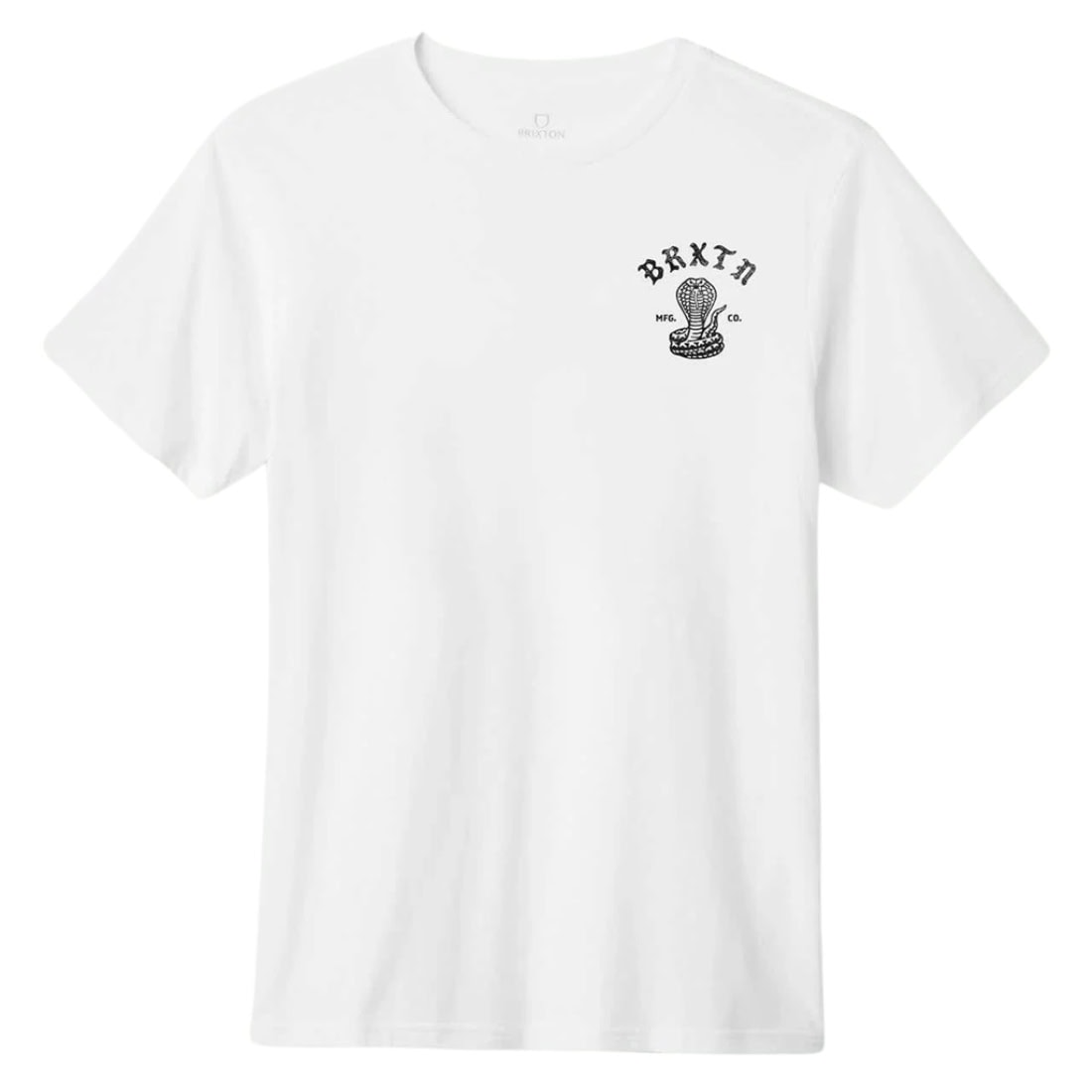 Brixton Darver T-Shirt - White - Mens Graphic T-Shirt by Brixton