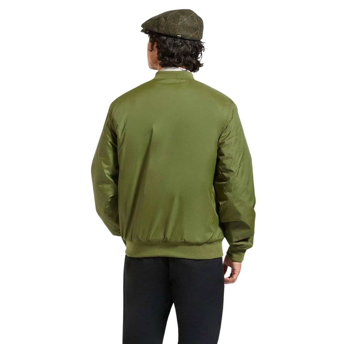 Brixton Dillinger Flight Bomber Jacket - Cypress Green - Mens Casual Jacket by Brixton