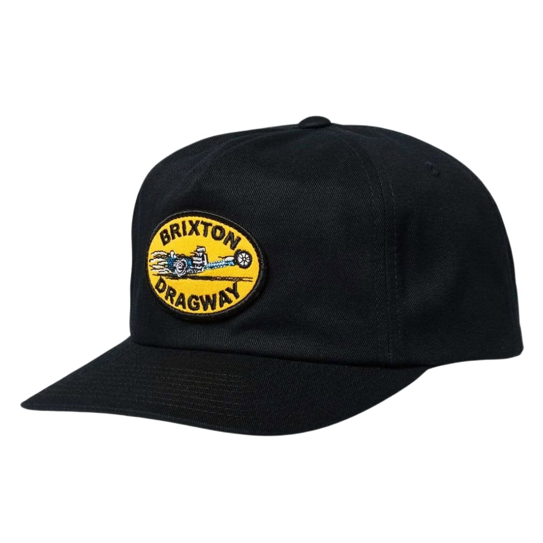 Brixton Dragway MP Snapback - Black - Snapback Cap by Brixton One Size