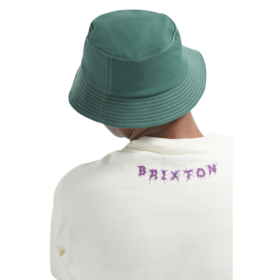 Brixton Eldon Packable Bucket Hat - Primal Green - Bucket Hat by Brixton