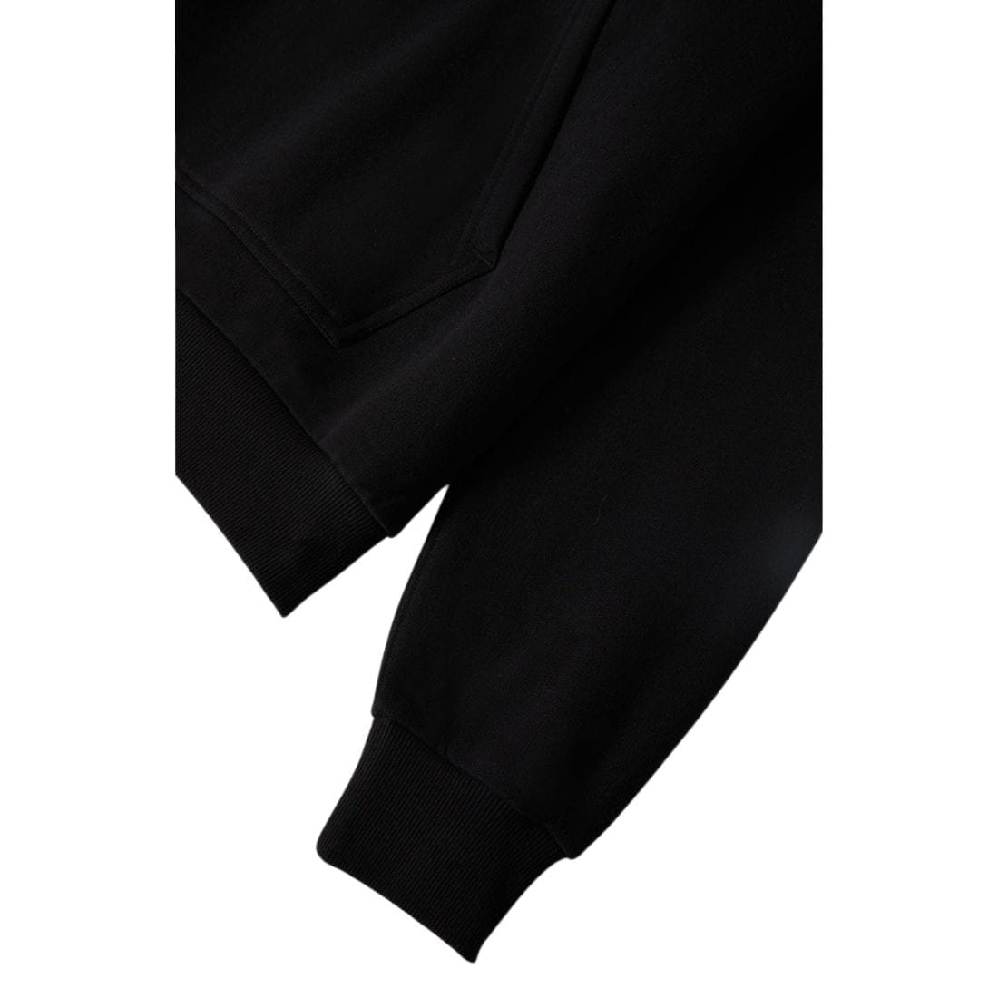 Brixton Embroidered Heavy Weight Hood - Black - Mens Pullover Hoodie by Brixton