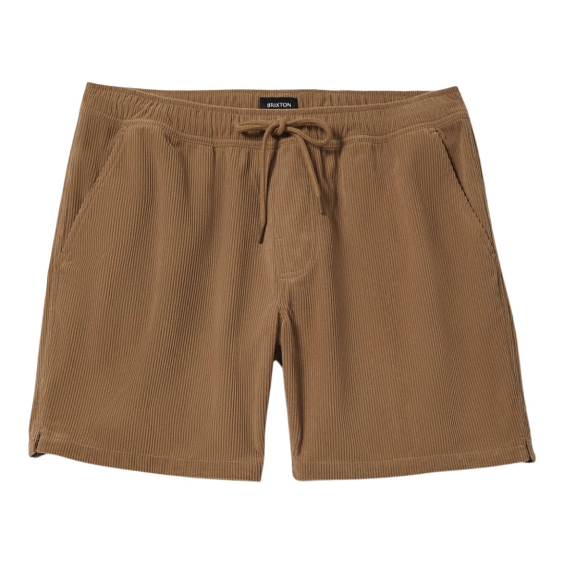 Brixton Everyday Corduroy Shorts - Vintage Khaki - Mens Walk Shorts by Brixton