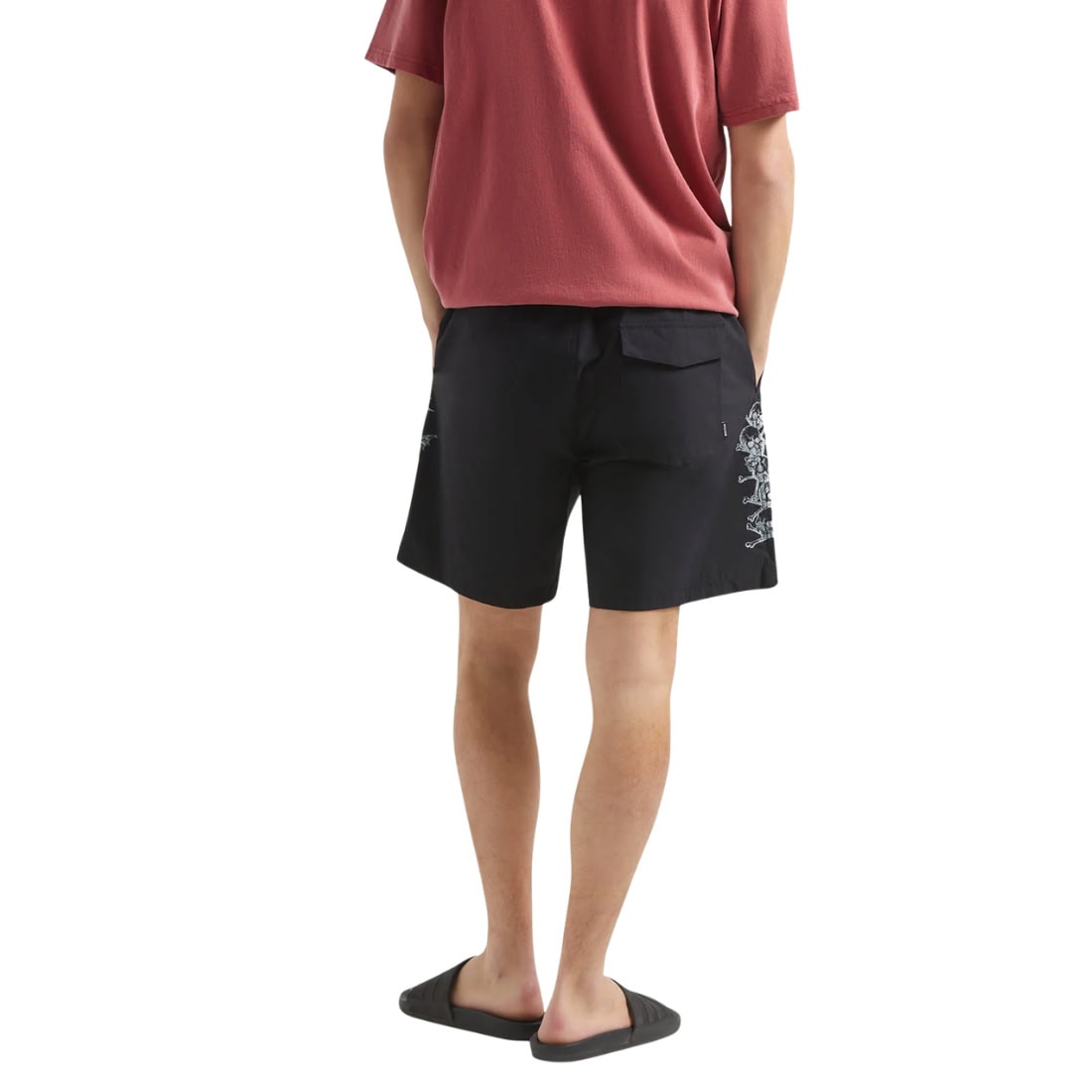 Brixton Everyday Stretch Hybrid Shorts - Black - Mens Walk Shorts by Brixton