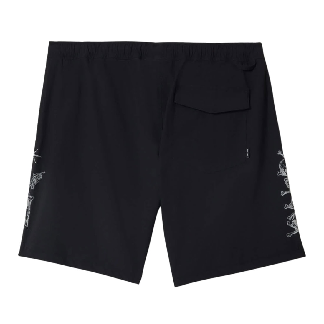 Brixton Everyday Stretch Hybrid Shorts - Black - Mens Walk Shorts by Brixton