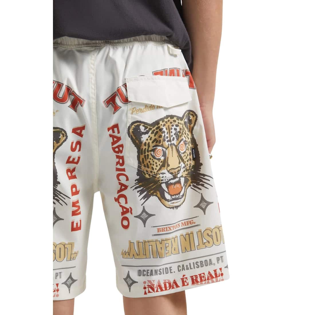 Brixton Everyday Stretch Hybrid Shorts - Lost In Reality - Mens Walk Shorts by Brixton