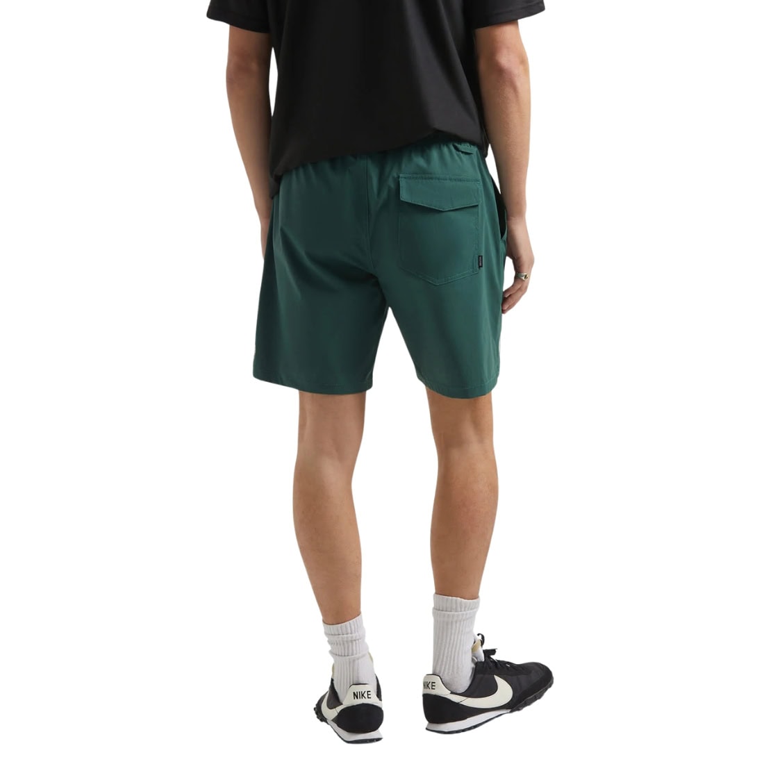 Brixton Everyday Stretch Hybrid Shorts - Primal Green - Mens Walk Shorts by Brixton
