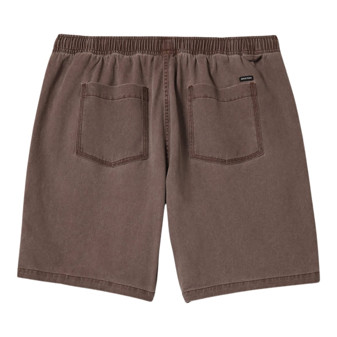 Brixton Everyday Vintage Wash Shorts - Chocolate - Mens Walk Shorts by Brixton