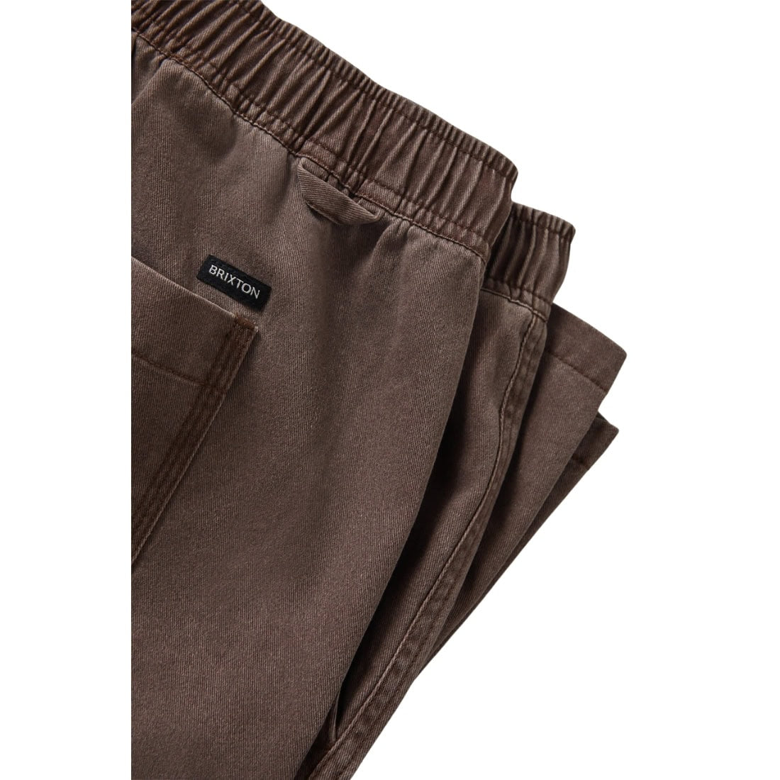 Brixton Everyday Vintage Wash Shorts - Chocolate - Mens Walk Shorts by Brixton
