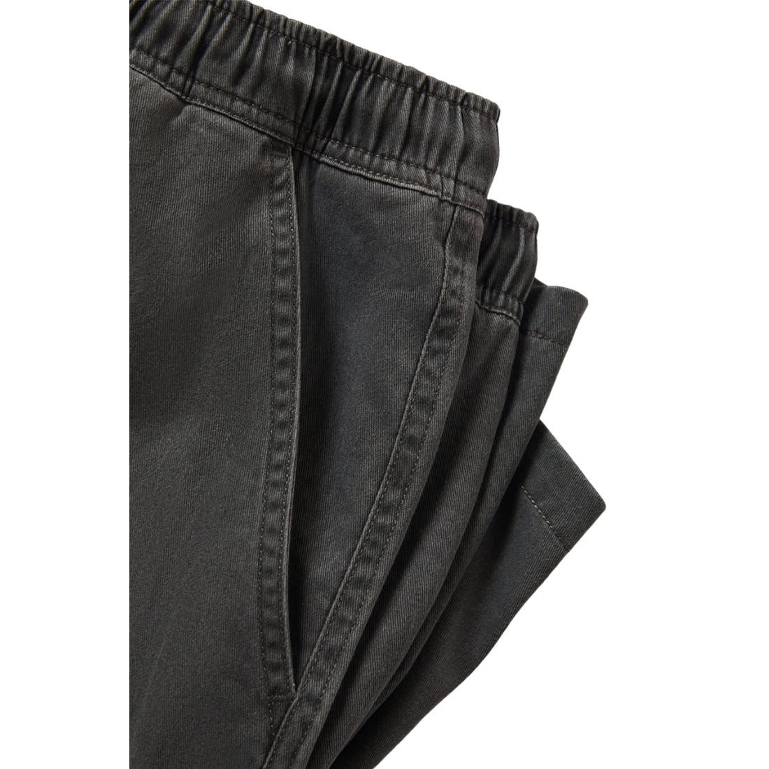 Brixton Everyday Vintage Wash Shorts - Vintage Black - Mens Walk Shorts by Brixton
