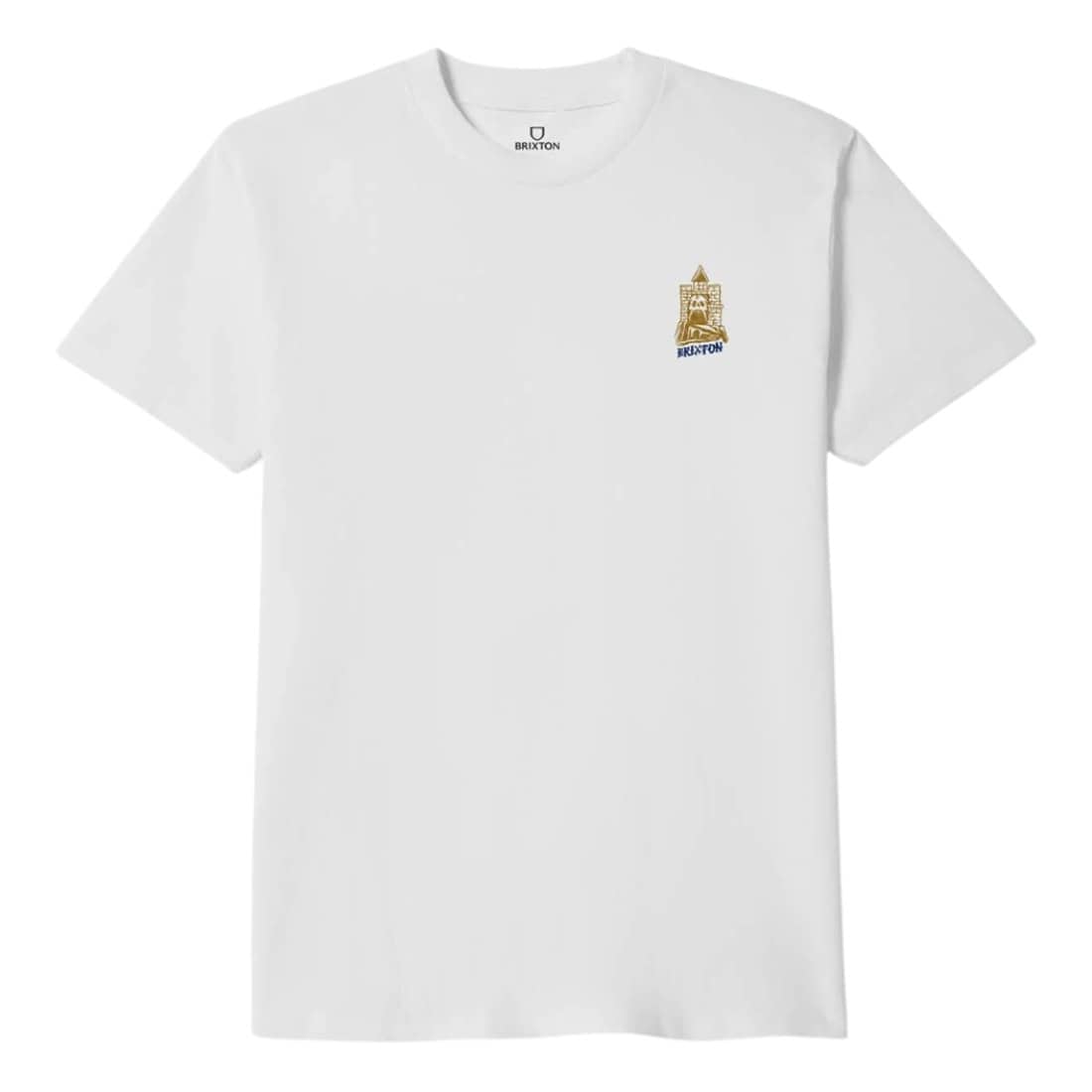 Brixton Fantasy T-Shirt - White - Mens Graphic T-Shirt by Brixton