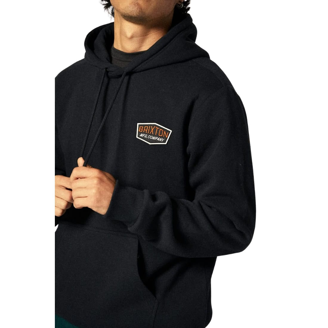 Brixton Freeman Pullover Hoodie - Black