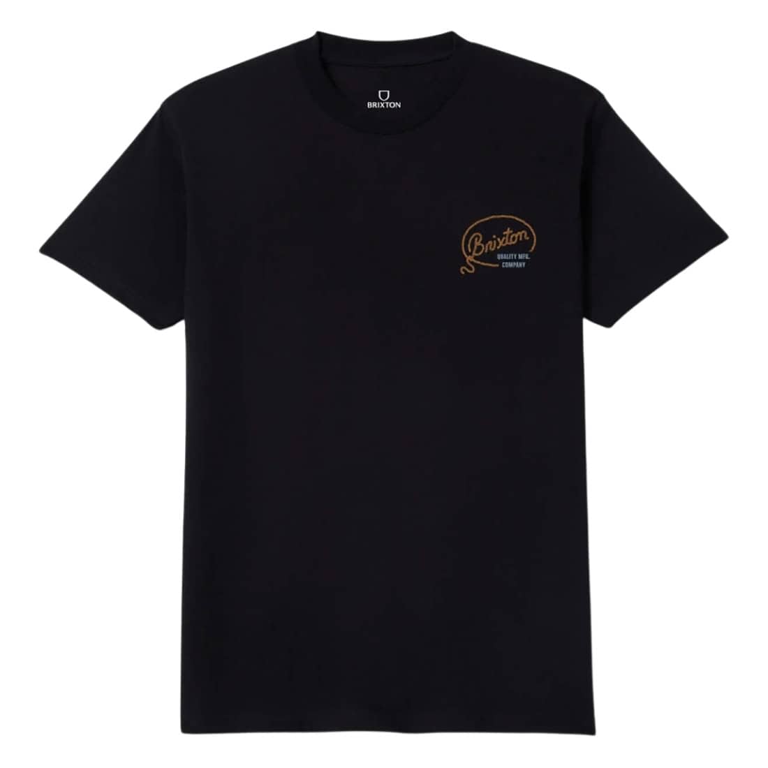 Brixton Gallatin T-Shirt - Black - Mens Graphic T-Shirt by Brixton