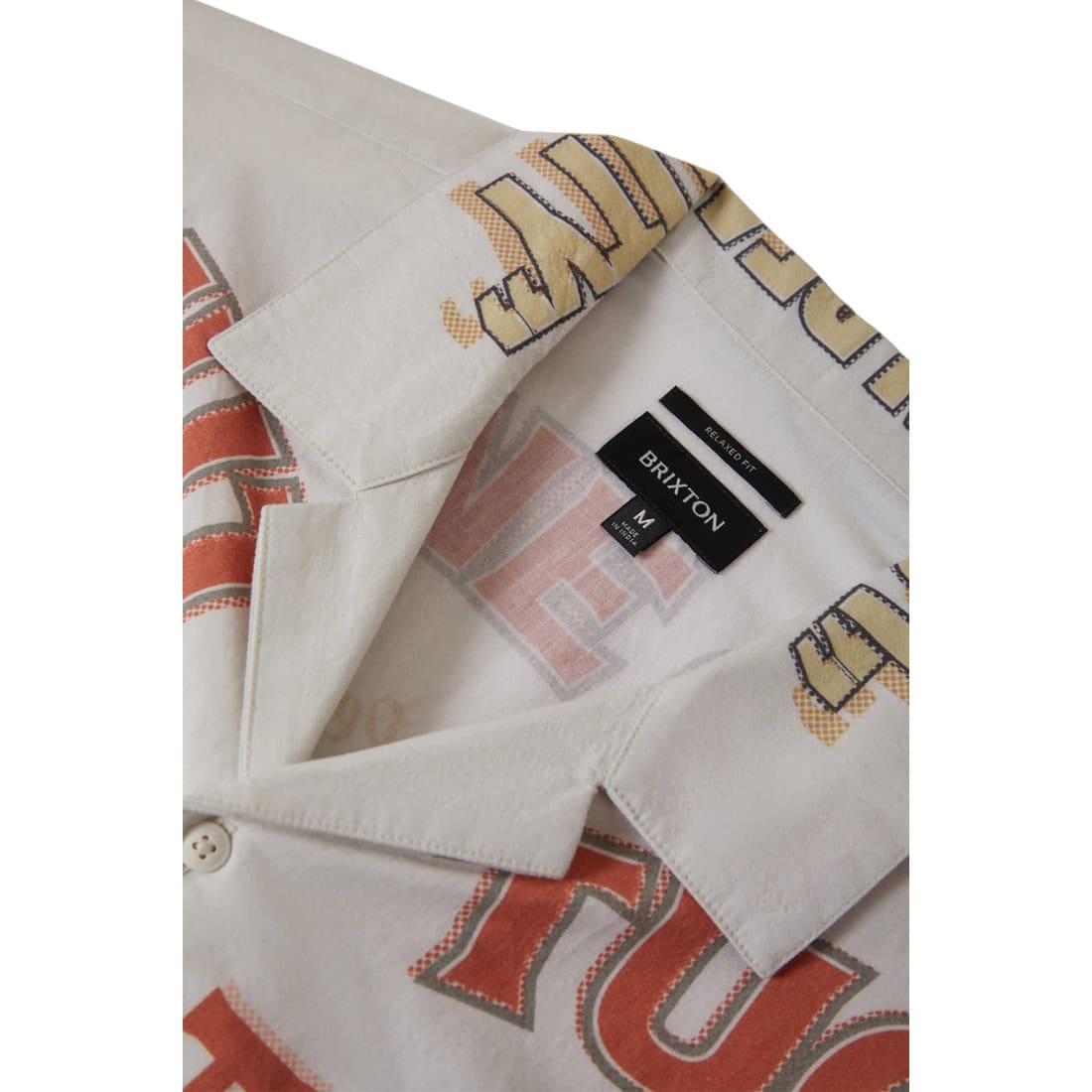 Brixton Getaway Short Sleeve Woven Shirt - Lost In Reality Print - Mens Casual Shirt by Brixton