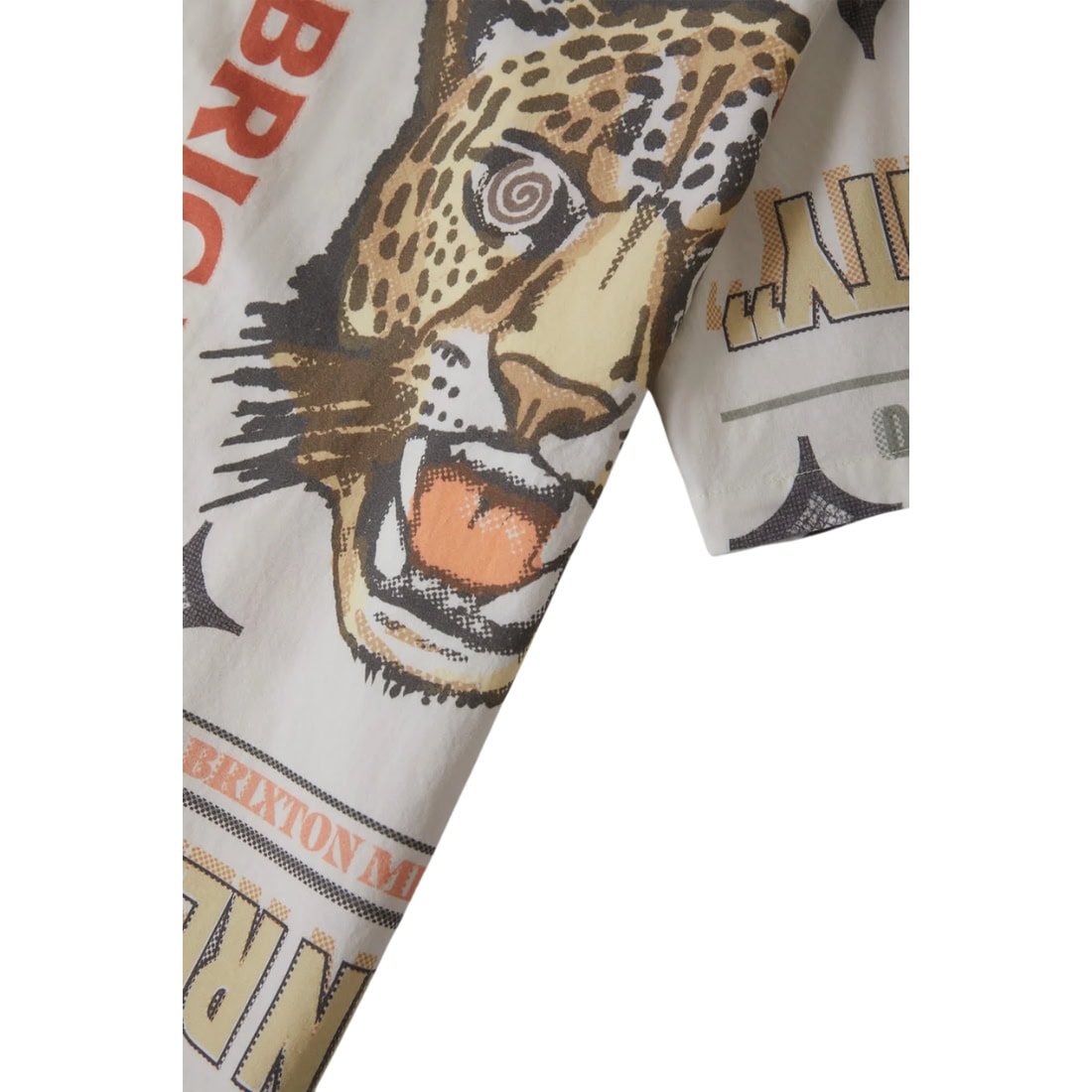 Brixton Getaway Short Sleeve Woven Shirt - Lost In Reality Print - Mens Casual Shirt by Brixton
