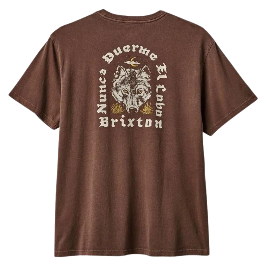 Brixton George T-Shirt - Sepia Worn Wash