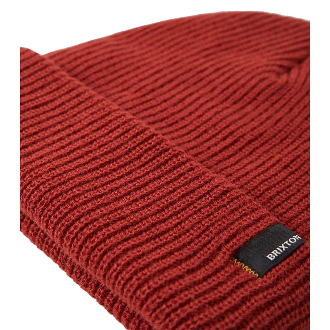 Brixton Heist Beanie - Red Earth - Fold Beanie by Brixton
