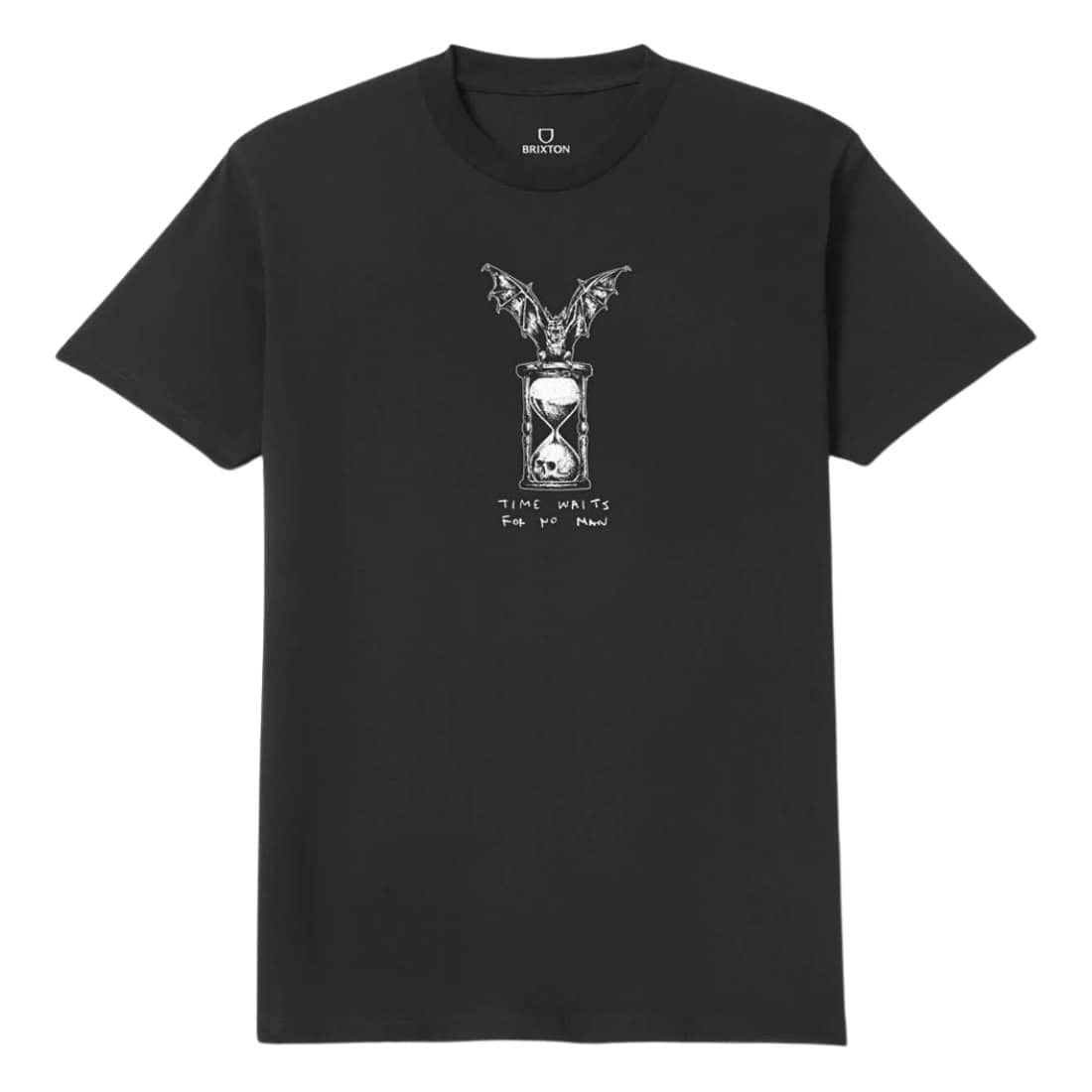 Brixton Hourglass T-Shirt - Black - Mens Graphic T-Shirt by Brixton