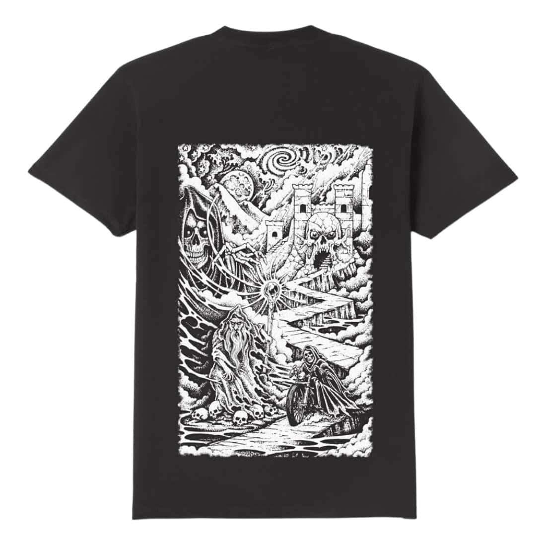 Brixton Hourglass T-Shirt - Black - Mens Graphic T-Shirt by Brixton