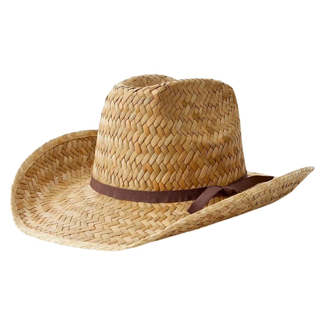 Brixton Houston Straw Cowboy Hat - Natural - Fedora/Trilby Hat by Brixton