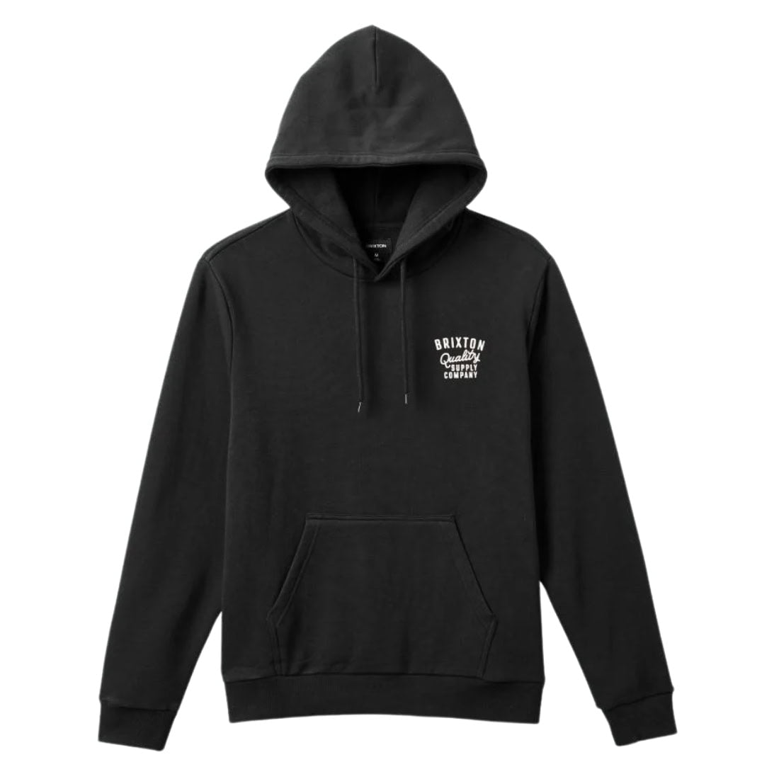 Brixton Hubal Hood - Black - Mens Pullover Hoodie by Brixton