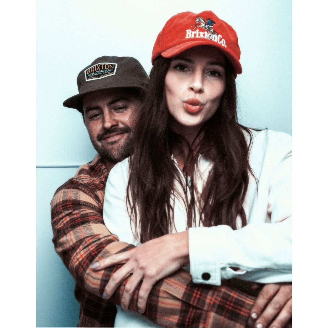 Brixton Inwood MP Snapback Cap - Red - Snapback Cap by Brixton One Size