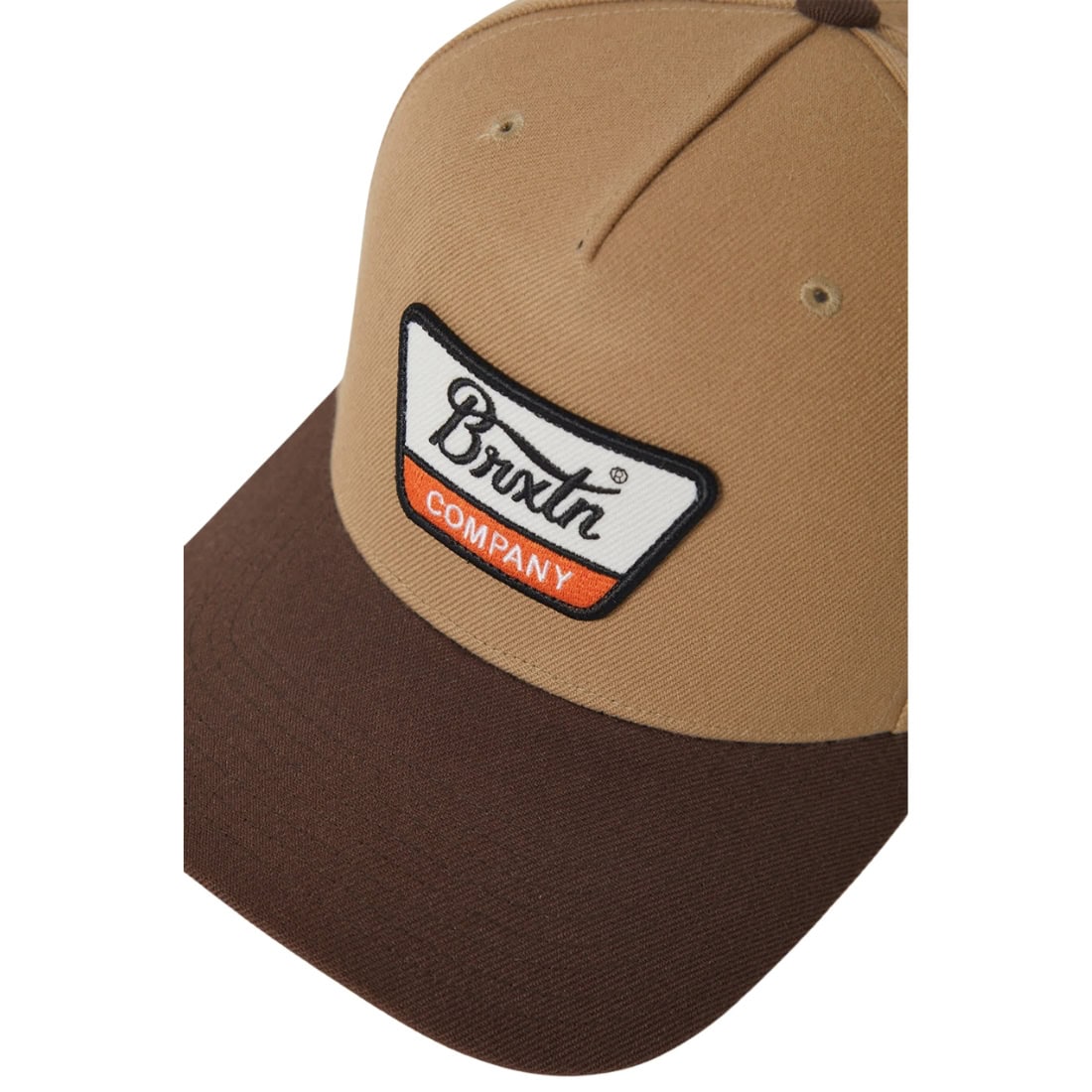 Brixton Linwood C Netplus MP Snapback - Sand/Pinecone Brown - Snapback Cap by Brixton One Size