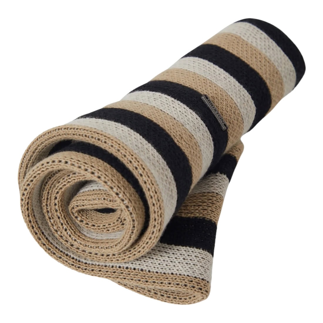 Brixton Lisboa Knit Packable Bucket Hat - Black/Sand/Whitecap - Bucket Hat by Brixton