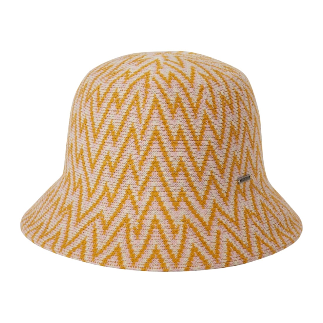 Brixton Lisboa Knit Packable Bucket Hat - Multi Color Zigzag - Bucket Hat by Brixton