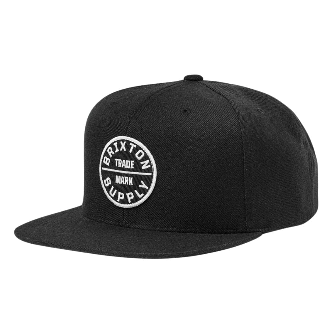 Brixton Oath III Snapback - Black - Snapback Cap by Brixton One Size