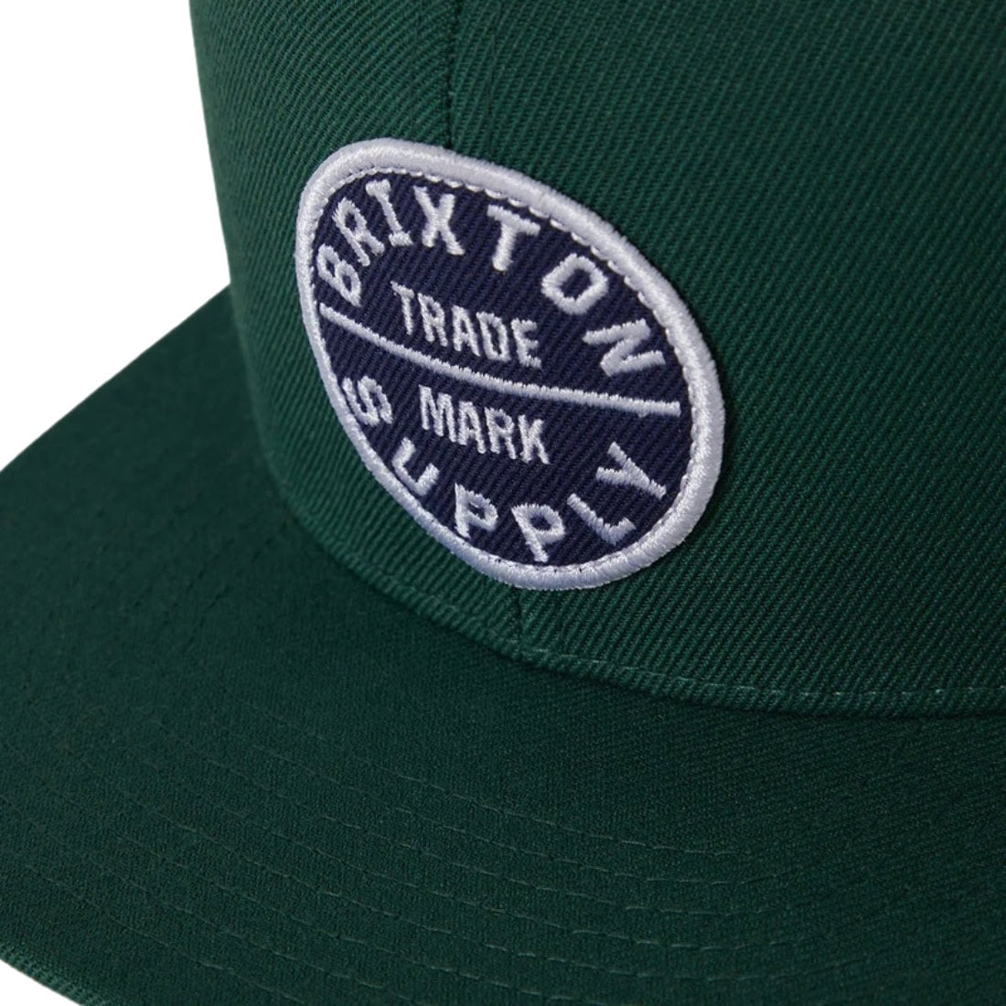 Brixton Oath III Snapback - Pine Needle/Pine Needle - Snapback Cap by Brixton One Size