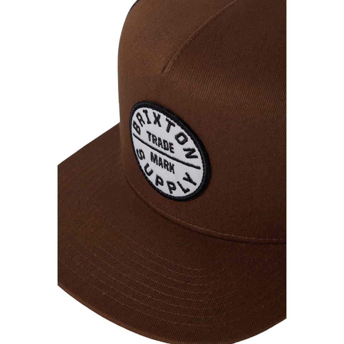 Brixton Oath MP Trucker Hat Cap - Pinecone Brown/Pinecone Brown - Trucker Cap by Brixton One Size