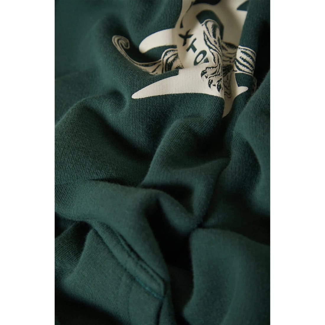 Brixton Predator Relaxed Hoodie - Primal Green Worn Wash - Mens Pullover Hoodie by Brixton