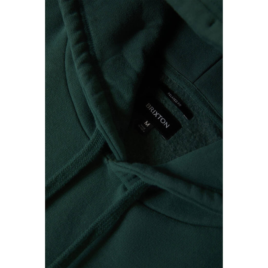 Brixton Predator Relaxed Hoodie - Primal Green Worn Wash - Mens Pullover Hoodie by Brixton