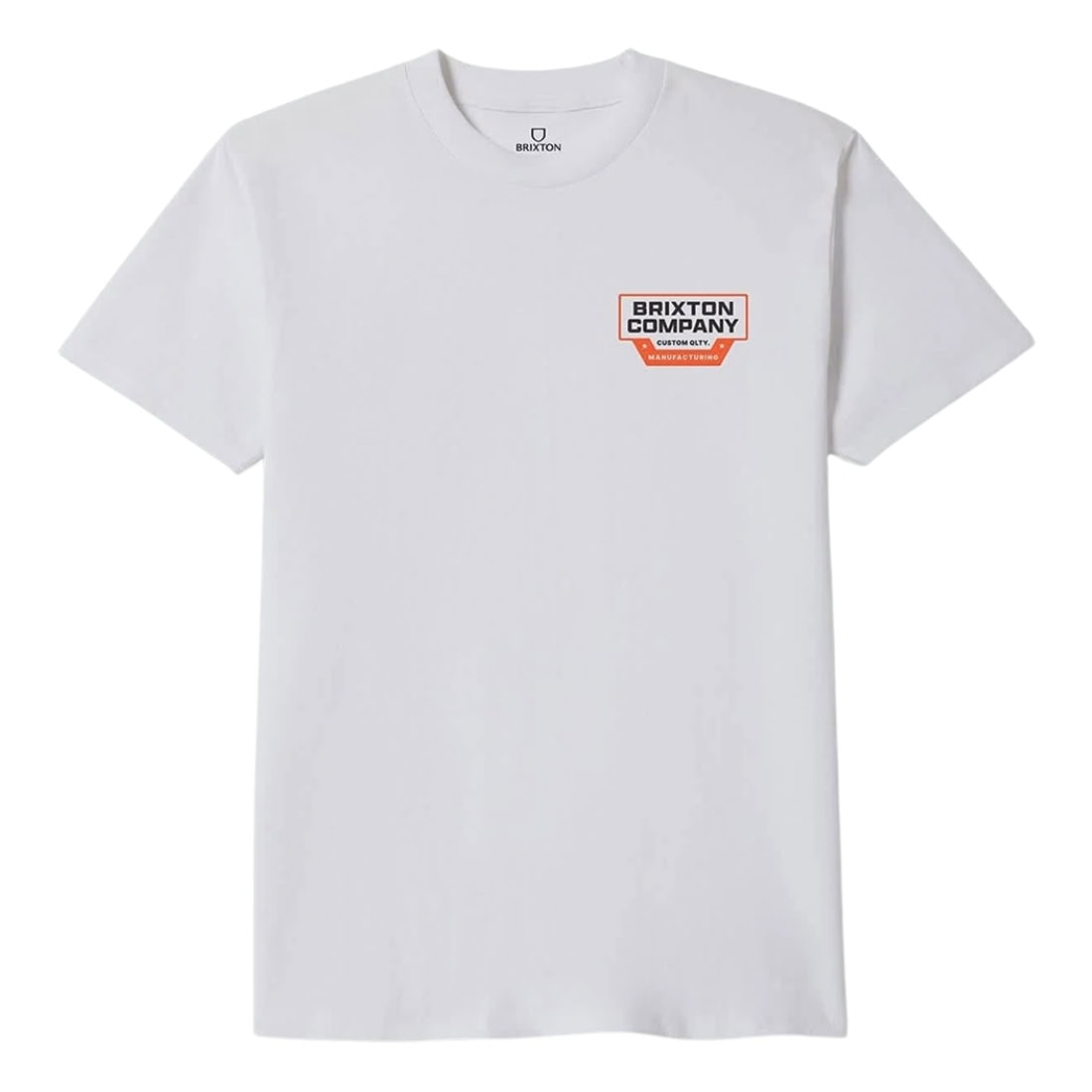 Brixton Reeves T-Shirt - White - Mens Graphic T-Shirt by Brixton